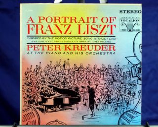 Peter Kreuder Portrait of Franz Liszt Vocalion VL 73686 Vinyl LP EX