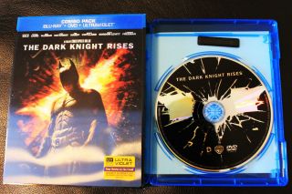 Batman The Dark Night Rises 2012 DVD Copy Only New