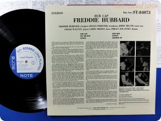 FREDDIE HUBBARD BLUE NOTE / NM WAX Hub Cap BST 84073 JP JAZZ LP f059