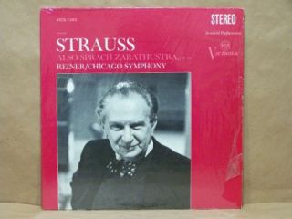 Fritz Reiner Strauss Also Sprach Zarathustra Op 30 RCA Victrola Stereo