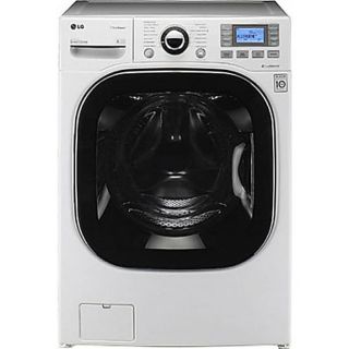 LG 4 8 Cubic Foot White Front Load Washer