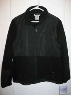 Free Country black microtech fleece zipped jacket NR NWT sz XL