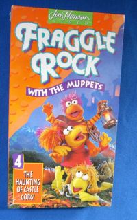 Fraggle Rock with The Muppets SEALED VHS New Volume 4 Haunting of