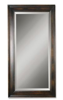 wood leaning mirror this very large wood framed mirror is absolutely