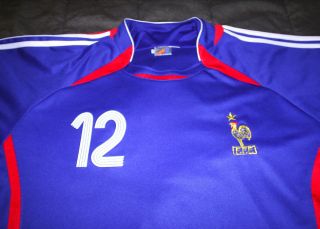 France Thierry Henry Football Soccer Jersey XL World Cup