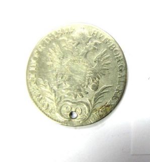 Austria Francis II Emperor 20 Kreuzer 1811 Silver Coin