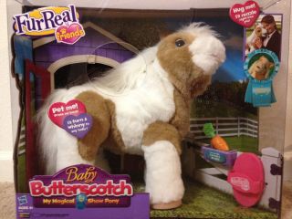 FURREAL FRIENDS BABY BUTTERSCOTCH PONY New My Magical Show Horse Fur