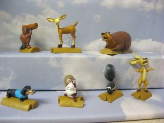 Open Season Very Detailed Complete Set of 8 Nice Toys