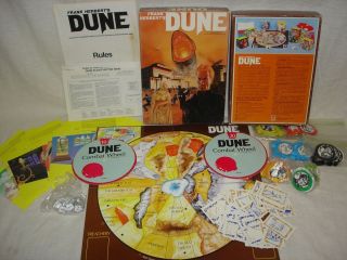 1979 Vintage Dune Bookcase Game Frank Herbert Avalon Hill 100 Complete