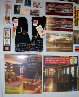 Huge Frank Lloyd Wright Collection Lot of 200 Postcards Magnets Slides