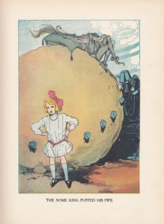 RARE Ozma Wizard of oz L Frank Baum Fairy Tale Toy Magic Story Color