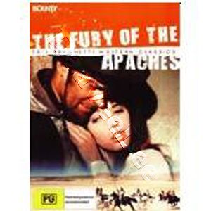 Fury of The Apaches New PAL Classic DVD Frank Latimore
