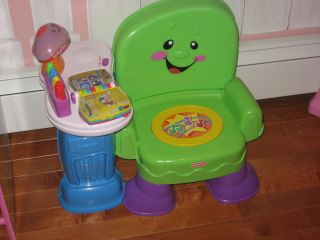 Fisher Price Laugh and Learn Chair SLIGHTLY USED!