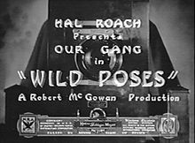 Little Rascals Our Gang Wild Poses16mm Syndication Print Laurel