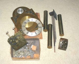 Tempus Fugit Chime Clock for Parts Only