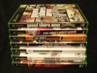  Game Lot of 7 Games GTA Grand Theft Auto San Andreas Etc