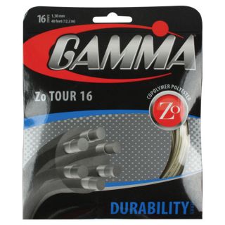 Gamma ZO Tour Tennis Strings 16g 1 30 mm Natural Natural