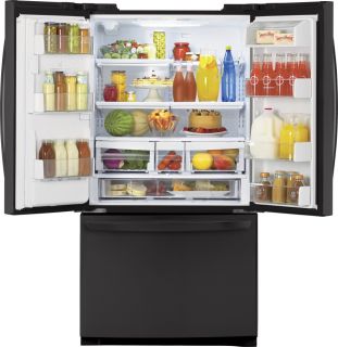 LG 25 0 CU ft French Door Refrigerator Water Ice Dispenser LFX25976SB