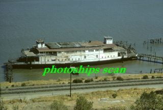 very rare slide Southern Pacific RR 1879 built ferry GARDEN CITY