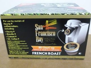 New San Francisco Bay Coffee Onecup French Roast 80 K Cups Keurig K