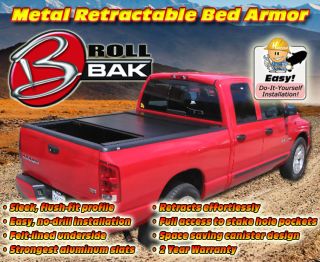 Bak Rollbak G2 Retractable Tonneau Truck Bed Cover That Fits Many