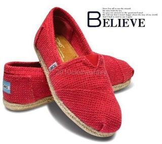 New Styles Toms Freetown Perforated Rope Sole Fuchsia Womens Canvas