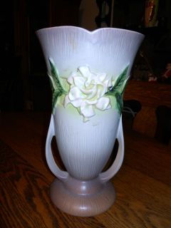 12 Roseville Vase Gardenia Pattern 687 12