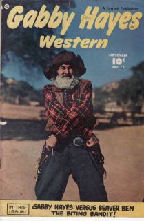 Gabby Hayes Western 12 Fawcett 49 Egyptian Collection