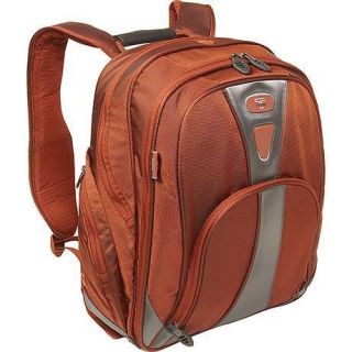 Tumi T Tech 5581 Forsyth Orange Backpack Laptop Bag $250 Authentic