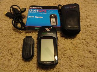 Golflogix Garmin GPS 8 Handheld Unit Golf Range Finder