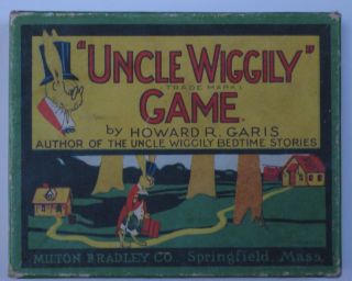 Vintage Uncle Wiggily Game by Milton Bradley Both Board Box Missing