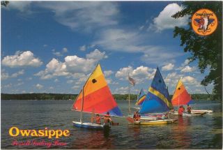 Fossett Sailing Base, Boy Scout Camp Owasippe near Whitehall, Michigan