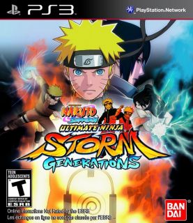 Naruto Shippuden Ultimate Ninja Storm Generations PS3 Game Region Free