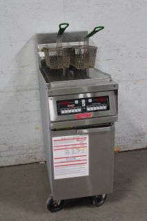 Used Frymaster H14 2CSD 50 lb Split Pot Electric Fryer
