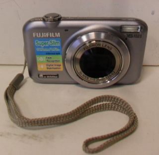 Fujifilm FinePix JX400 16 MP Digital Camera Silver 2GB SD Card