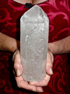 Big 2 lb Clear Quartz Crystal Reiki Healing Tool Spiritual