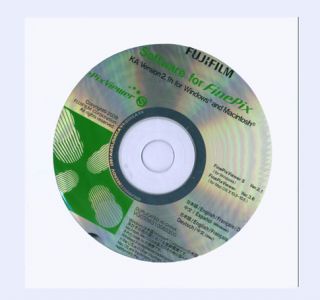 FujiFilm Software CD ROM Disc f/ FinePix KA Version 2.1h for Windows