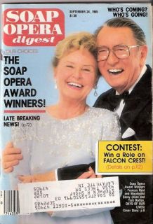 Soap Opera Digest 1985 Frances Reid Alice Horton Dool