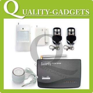 Wireless GSM SMS Home Alarm System RFID Function 850 900 1800 1900MHz