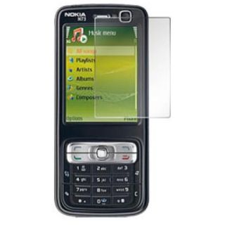 lcd clear screen protector film for nokia n73