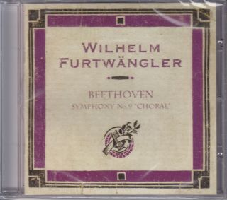 Furtwangler Beethoven Symphony 9 Rec 1942 CD Mel New 2012