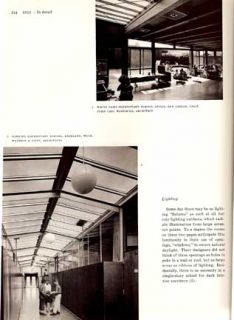 1958 MID CENTURY MODERN SCHOOL SCHOOLHOUSE DESIGN ARCHITECTURE