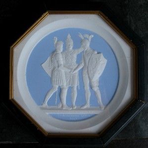 Plaster Cast Medallion Plaque Fyodor Petrovich Tolstoy 1783 1873