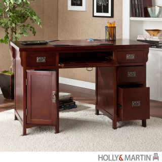  Cherry Wood Computer Home Office Furniture Desk Holly Martin