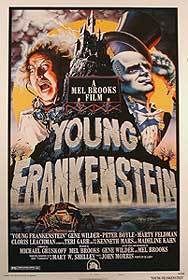 Young Frankenstein Original Movie Poster 27x40 Gene Wilder