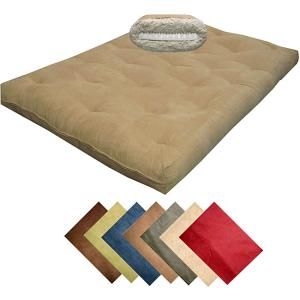 premier cotton foam 8 futon mattress black full