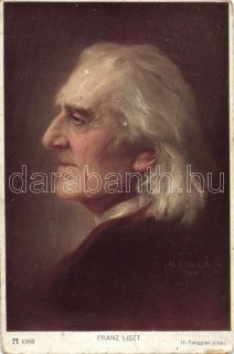 Musician Postcard Franz Liszt s H Torggler WS81629
