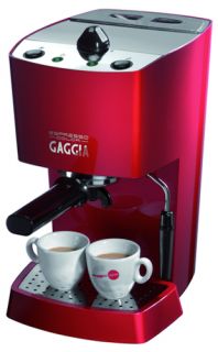 Espresso Machine Maker Gaggia Espresso Color Red Semi Automatic 12700