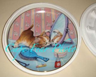 Gary Patterson Comical Cats Intruder Fun Kitten Plate