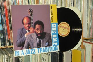ERIC GALE In A Jazz Tradition orig 88 EmArcy LP lonnie smith houston
